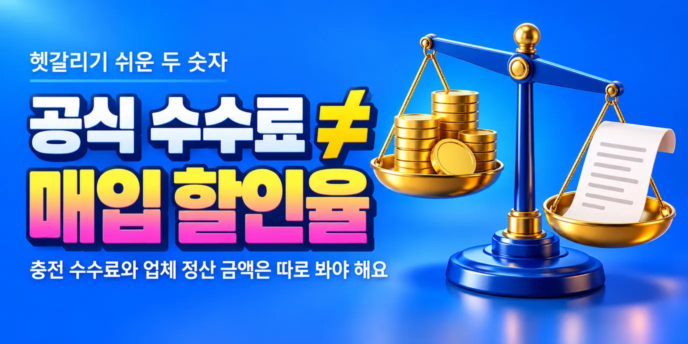 모빌카드현금화 공식 수수료와 매입 할인율 차이 | 드림기프트
