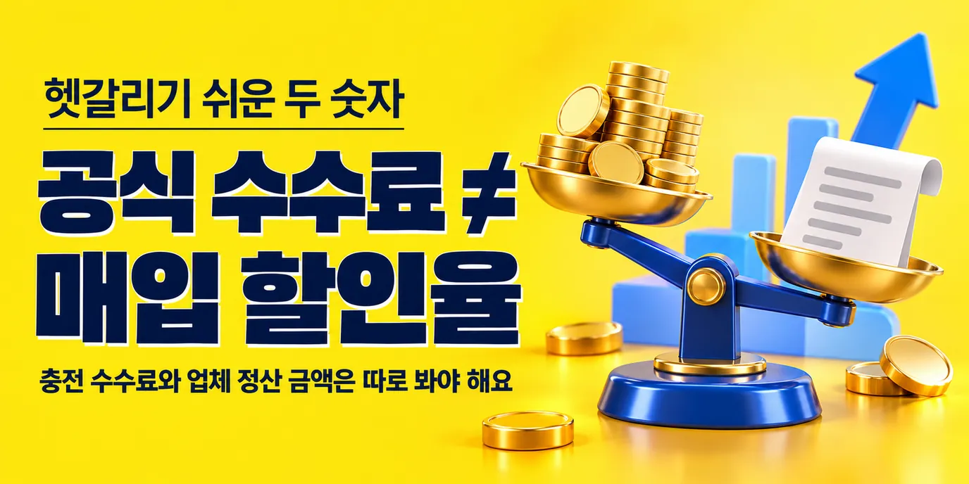 머니트리 현금화 공식 충전 수수료와 업체 매입 할인율 비교 | 드림기프트